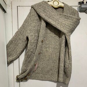 VINTAGE TUNDRA WARM KNITTED WOOL SWEATER CARDIGANS SIZE XL